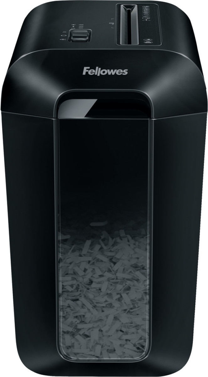 Fellowes LX65 papiervernietiger Kruisversnippering 4 cm Zwart