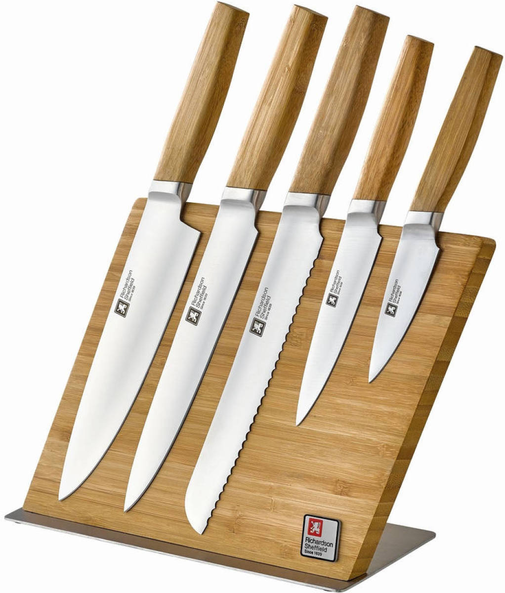 Richardson Sheffield Messenblok NOMAD Hout 6-Delig