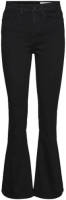 NOISY MAY high waist flared jeans NMSALLIE zwart