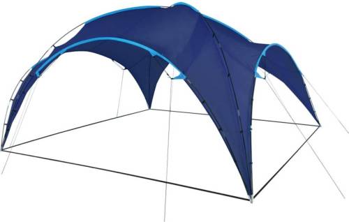 VidaXL Partytent boog 450x450x265 cm donkerblauw