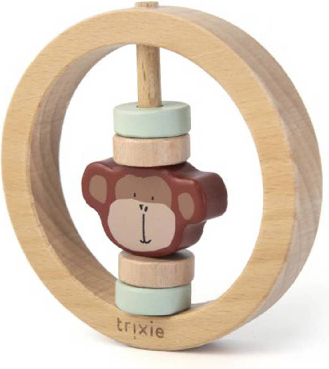 TRIXIE houten ronde rammelaar