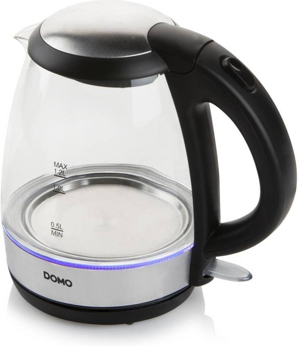 Domo DO9218WK - Waterkoker - 1,2L - Verlicht - Glas