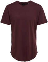 ONLY & SONS T-shirt ONSMATT LIFE LONGY fudge