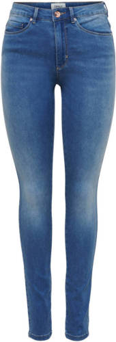 Only high waist skinny jeans ONLROYAL light medium blue denim