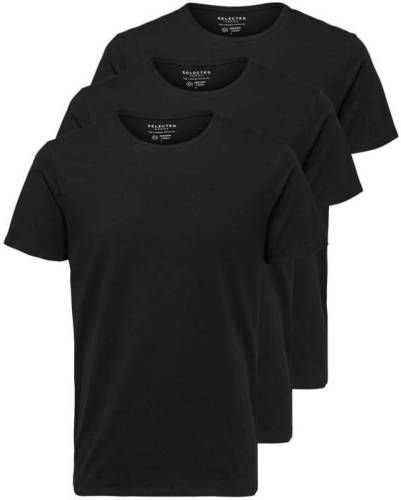 SELECTED HOMME T-shirt zwart