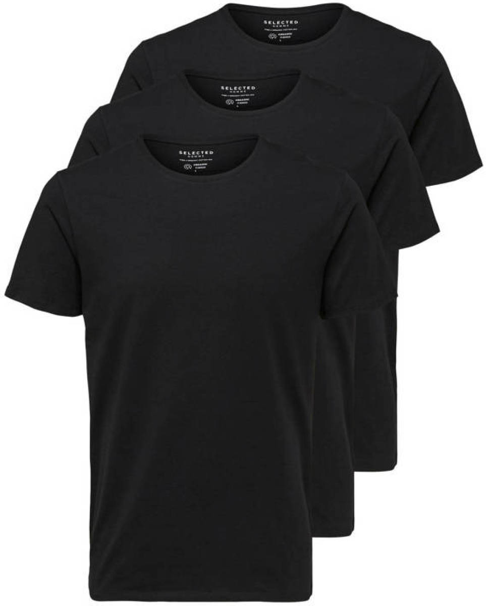 SELECTED HOMME T-shirt zwart