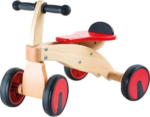 Small Foot loopfiets Loopfiets Met 4 Wielen Junior Rood