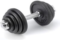 Verstelbare dumbbell - Focus Fitness - 1 x 15 kg - Gietijzer