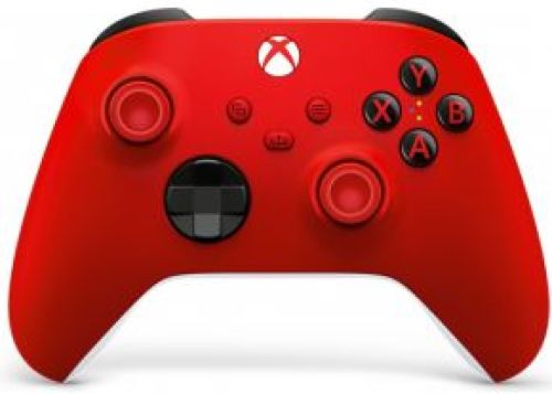 Microsoft Pulse Red Rood Bluetooth/USB Gamepad Analoog/digitaal Xbox, Xbox One, Xbox Series S, Xbox