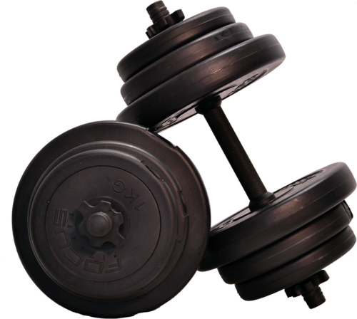 Verstelbare Dumbbellset - Focus Fitness - 20 kg