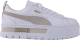 Puma Mayze leren sneakers wit/ecru