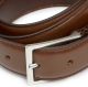 Jack & Jones JACCHRISTOPHER leren riem cognac