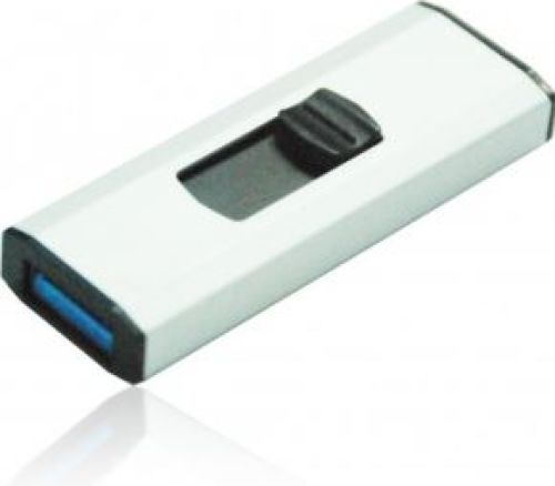 MediaRange MR919 256GB USB 3.0 (3.1 Gen 1) Type-A Zwart, Zilver USB flash drive