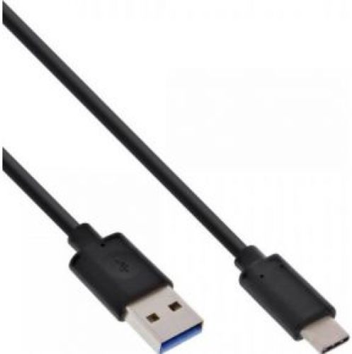 inLine 35712 2m USB A USB C Zwart USB-kabel