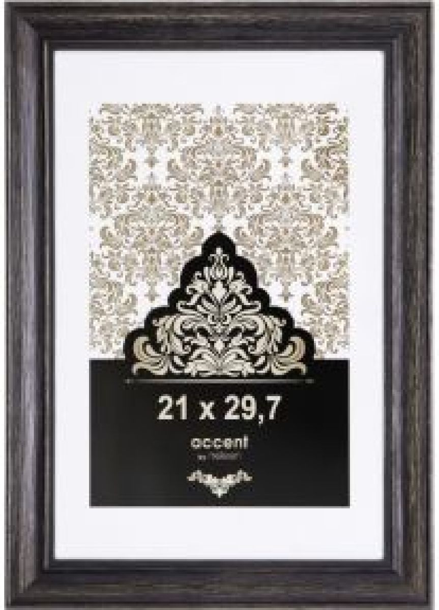 Nielsen Design Nielsen Accent Vintage 21x29.7 hout zwart DIN A4 3221103