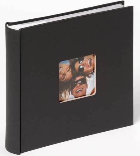 Walther Fun zwart 10x15 200 fotos Memo insteek ME110B