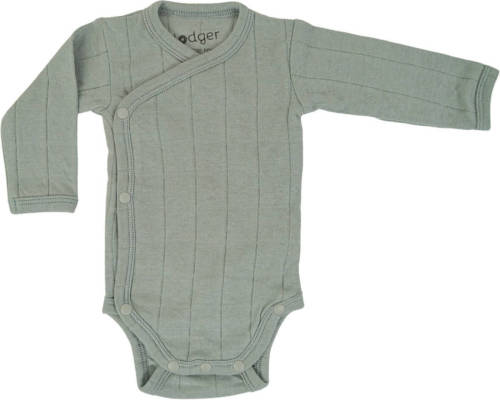 Lodger romper lange mouw groen