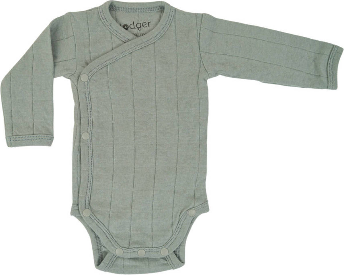 Lodger romper lange mouw groen