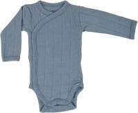 Lodger romper lange mouw blauw