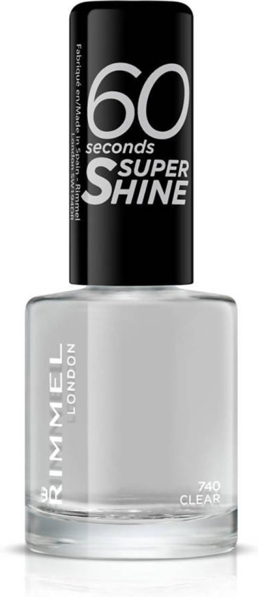 Rimmel London 60 seconds SuperShine Nagellak - 740 Transparant