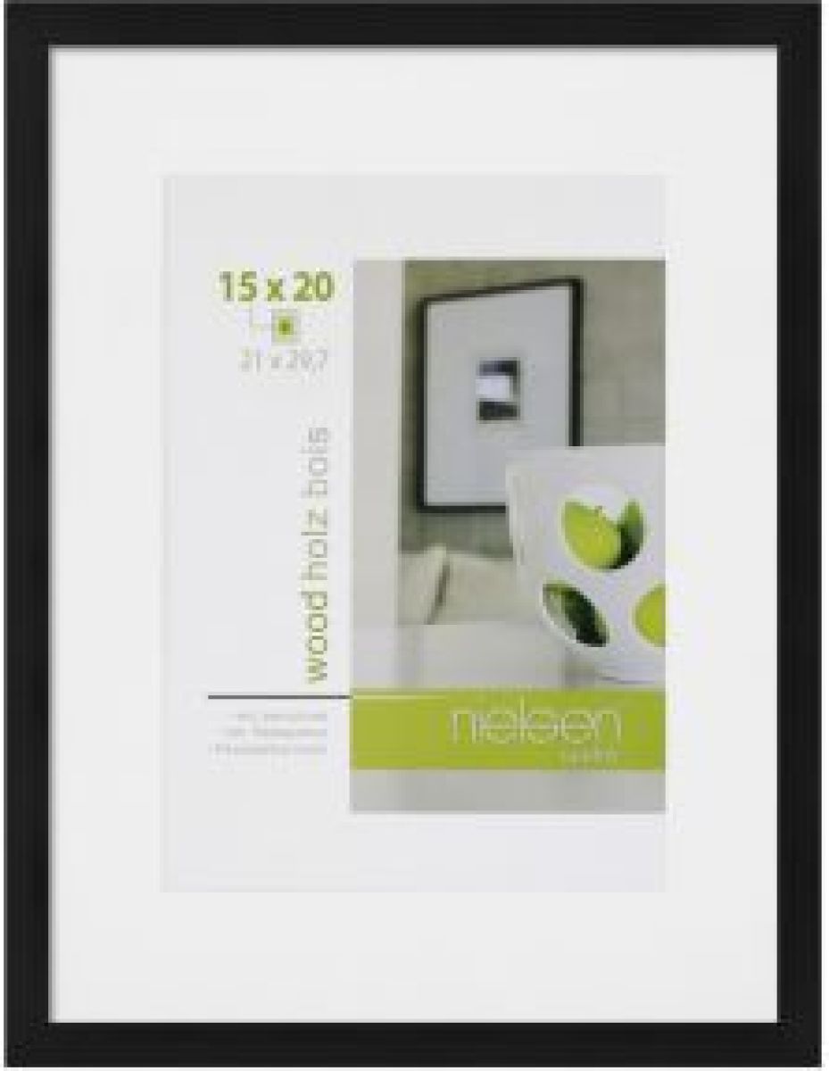 Nielsen Design Nielsen Apollo zwart 21x29.7 hout DIN A4 8988046