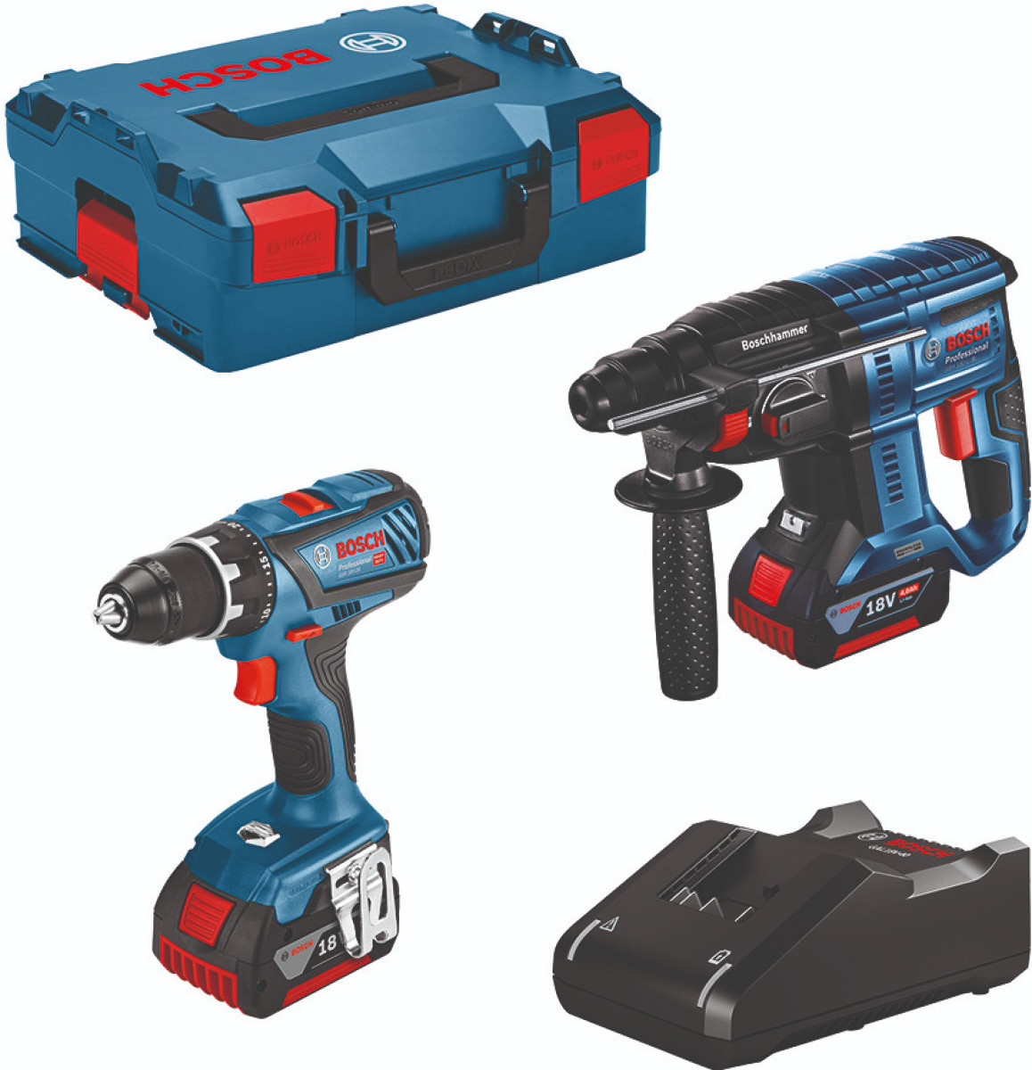 Bosch GSR 18V-28 + GBH 18V-21 Combiset