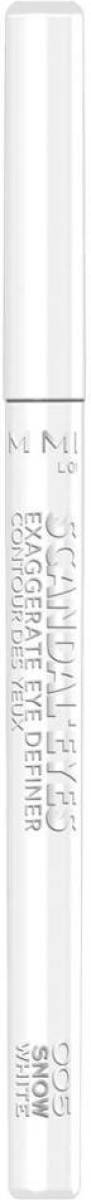 Rimmel London Rimmel Londen Exaggerate Full Colour 005 Snow White Eyeliner