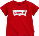 Levi's Kids T-shirt Batwing met logo rood