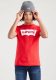 Levi's Kids T-shirt Batwing met logo rood