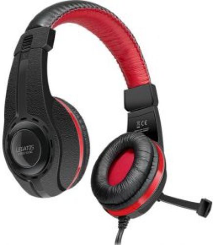 Speedlink LEGATOS Stereo Headset Stereofonisch Hoofdband Zwart, Rood hoofdtelefoon