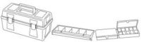 Tayg - Gereedschapskoffer - 356 X 184 X 163 Mm