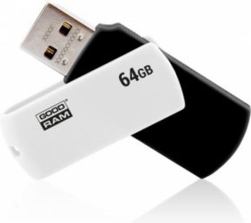 Goodram UCO2 64GB USB 2.0 Type-A Zwart, Wit USB flash drive