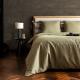 Hotel Home Collection Rio - Truffle 1-persoons (140 x 200/220 cm + 1 kussensloop) Dekbedovertrek