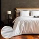 Hotel Home Collection Rio - Truffle 1-persoons (140 x 200/220 cm + 1 kussensloop) Dekbedovertrek