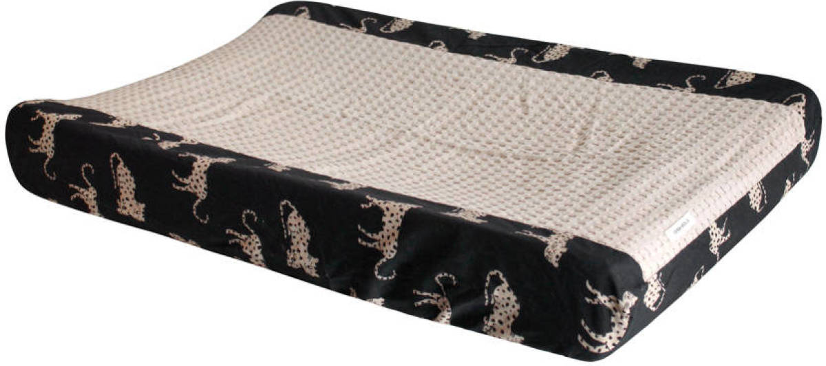 Your Wishes aankleedkussenhoes Wild Cheetah zwart/beige
