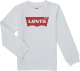 Levi's Kids sweater Batwing met logo roomwit