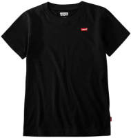Levi's Kids basic T-shirt Batwing chest zwart