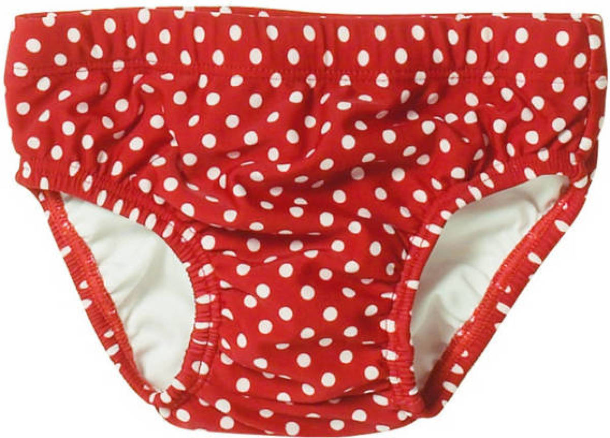 Playshoes zwemluier rood/wit