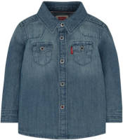 Levi's Kids denim overhemd Barstow western vintage stone