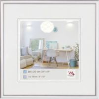 Walther New Lifestyle 20x20 Kunststoff silber KV220S