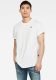 G-star Raw regular fit T-shirt van biologisch katoen wit