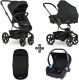 Easywalker Harvey 3 kinderwagen Shadow Black