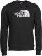 The North Face sweater Drew Peak met logo zwart/wit