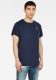 G-star Raw regular fit T-shirt Lash van biologisch katoen blauw