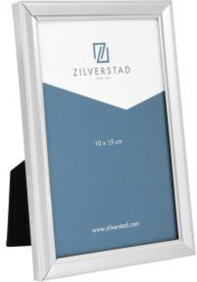 Zilverstad Perlrand silver 10x15 Metal Portrait narrow 7150231