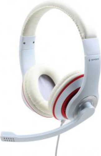 Gembird Stereo headset met microfoon wit