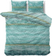 Sleeptime Elegance Zara - Turquoise 2-persoons (200 x 220 cm + 2 kussenslopen) Dekbedovertrek