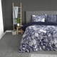 Sleeptime Elegance Sophia - Blauw Lits-jumeaux (240 x 220 cm + 2 kussenslopen) Dekbedovertrek