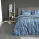 Sleeptime Elegance Mia - Blauw 1-persoons (140 x 220 cm + 1 kussensloop) Dekbedovertrek