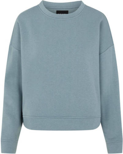 PIECES sweater Chilli lichtblauw